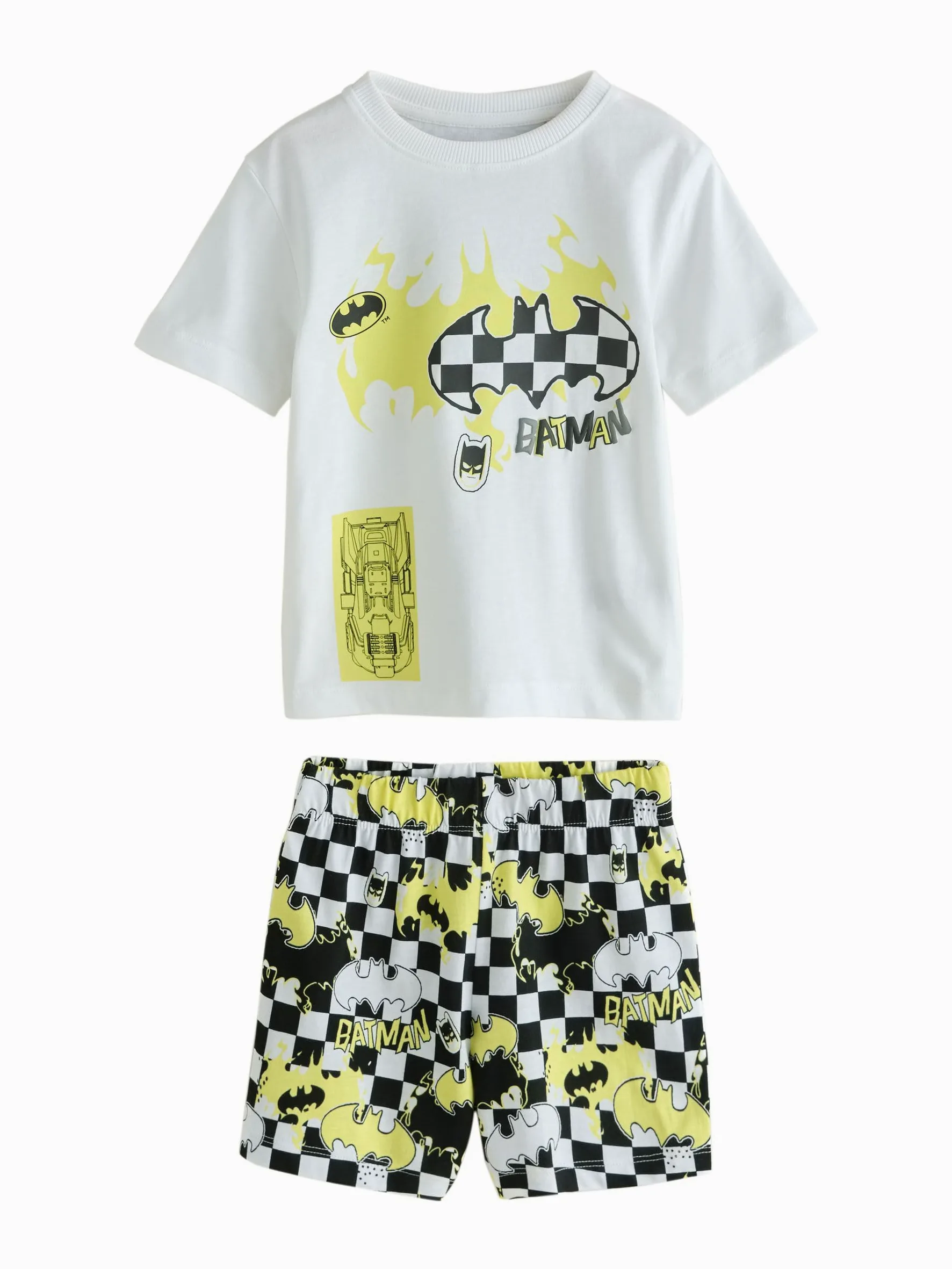 NEXT Niños Pack de 2 Pijamas Cortos de Batman