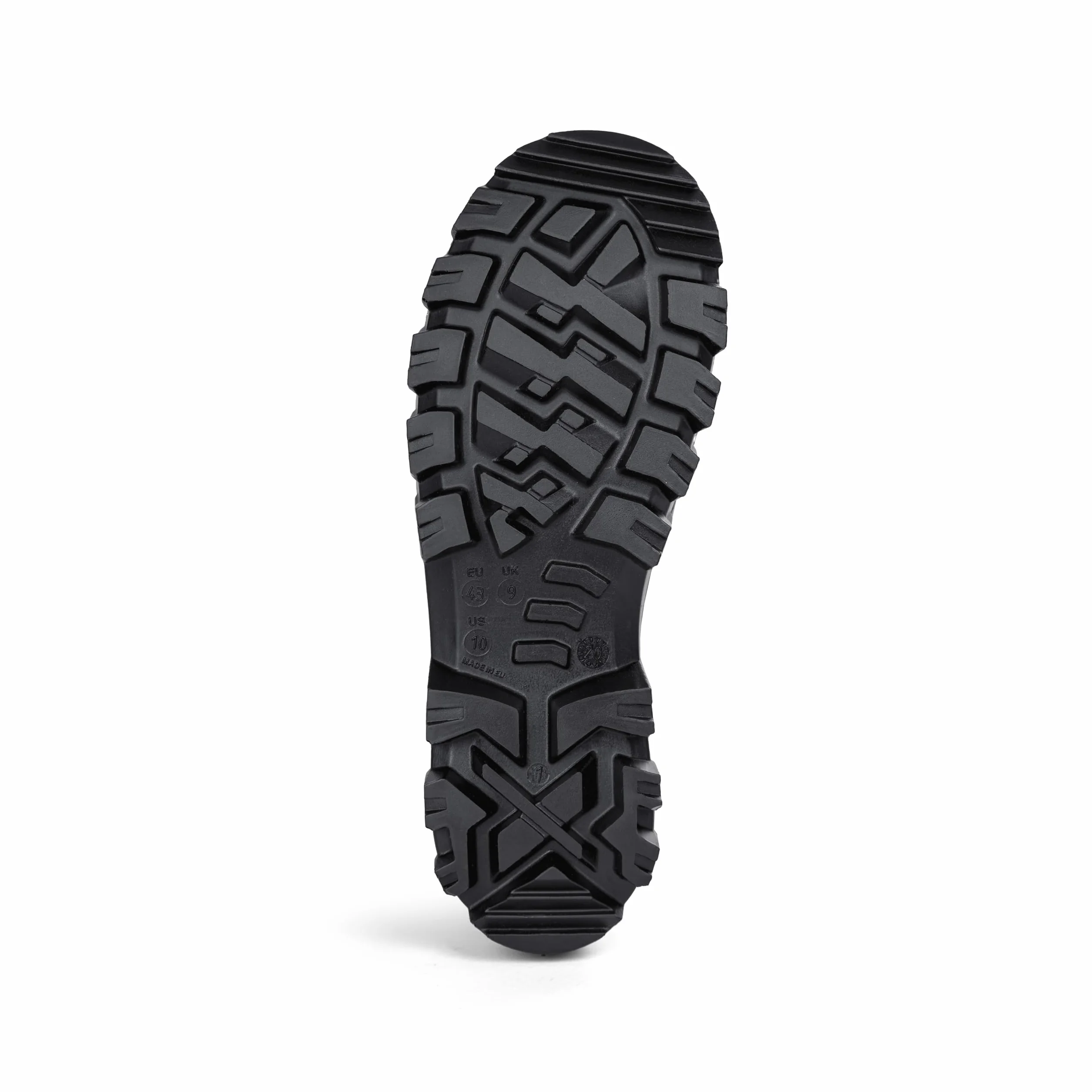 Bekina Bota de Trabajo Robusta para Mujeres y Hombres sin Puntera de Acero de Seguridad, para Uso agrícola, Garantiza una excelente adherencia, protección de Aislamiento -30 Grados, Verde, EU 43