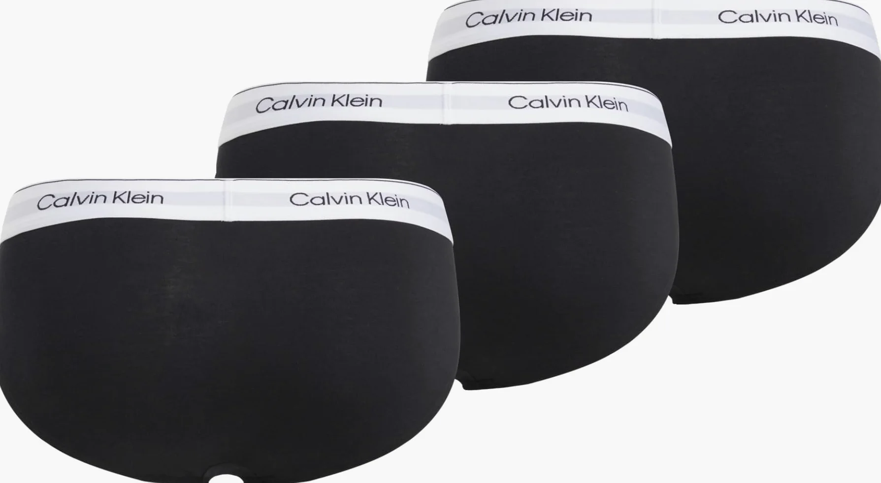 Calvin Klein Hip Brief 3pk 000nb3962a Braga de Cadera Hombre