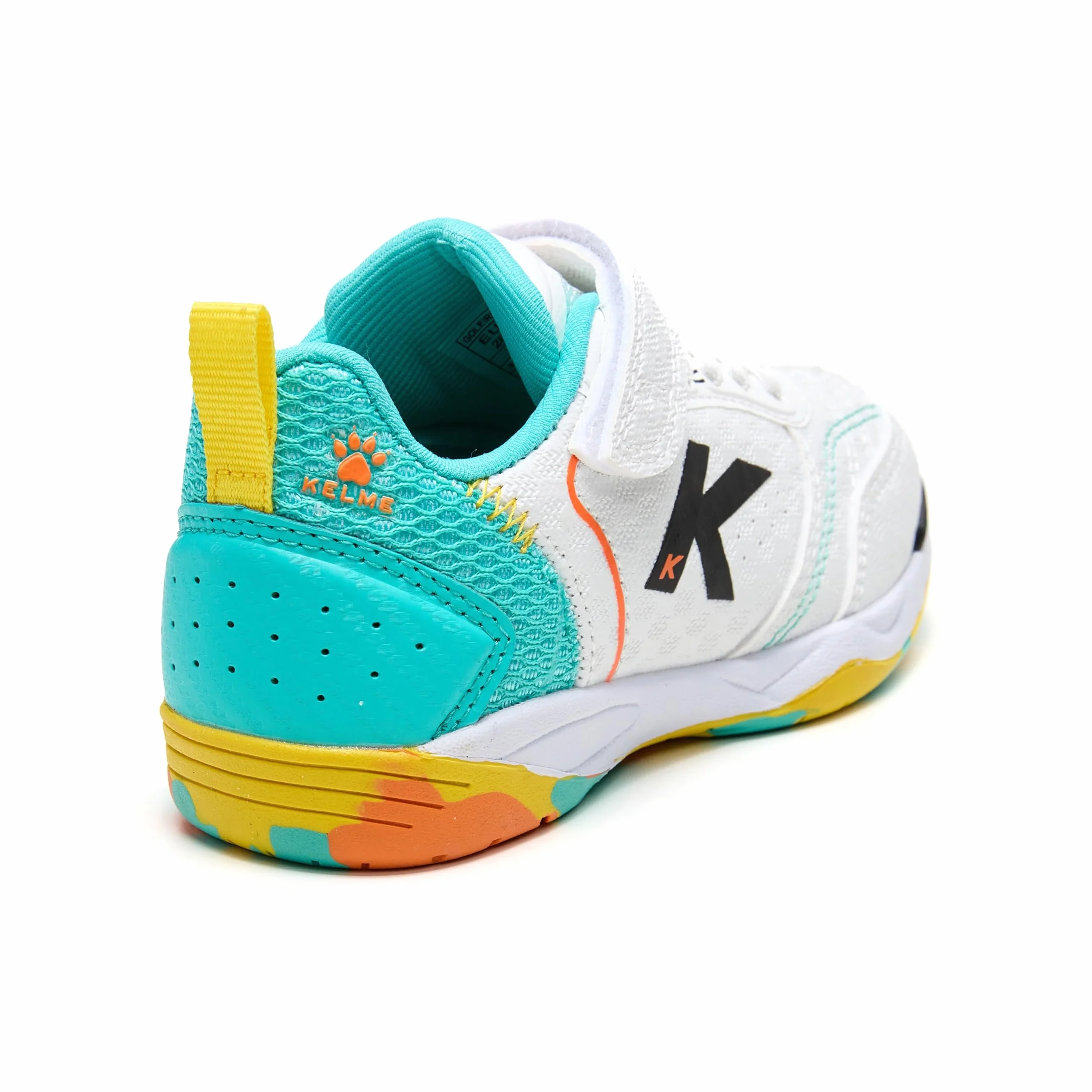 KELME Zapatilla De Niño Goleiro Elastic Indoor Blanco