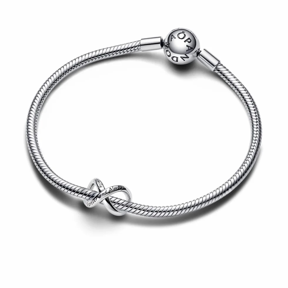Pandora Moments Colgante de plata de ley con circonita cúbica transparente