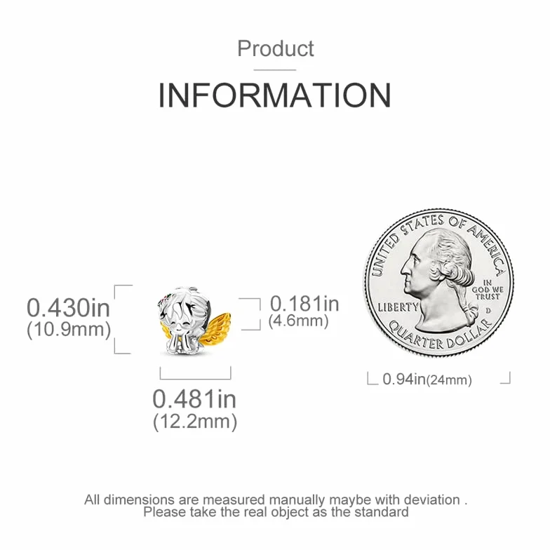 Charms Abalorios Colgante para mujer, plata de ley 925, compatible con pulseras y collares Pandora, compatible con pulseras europeas para mujeres y niñas