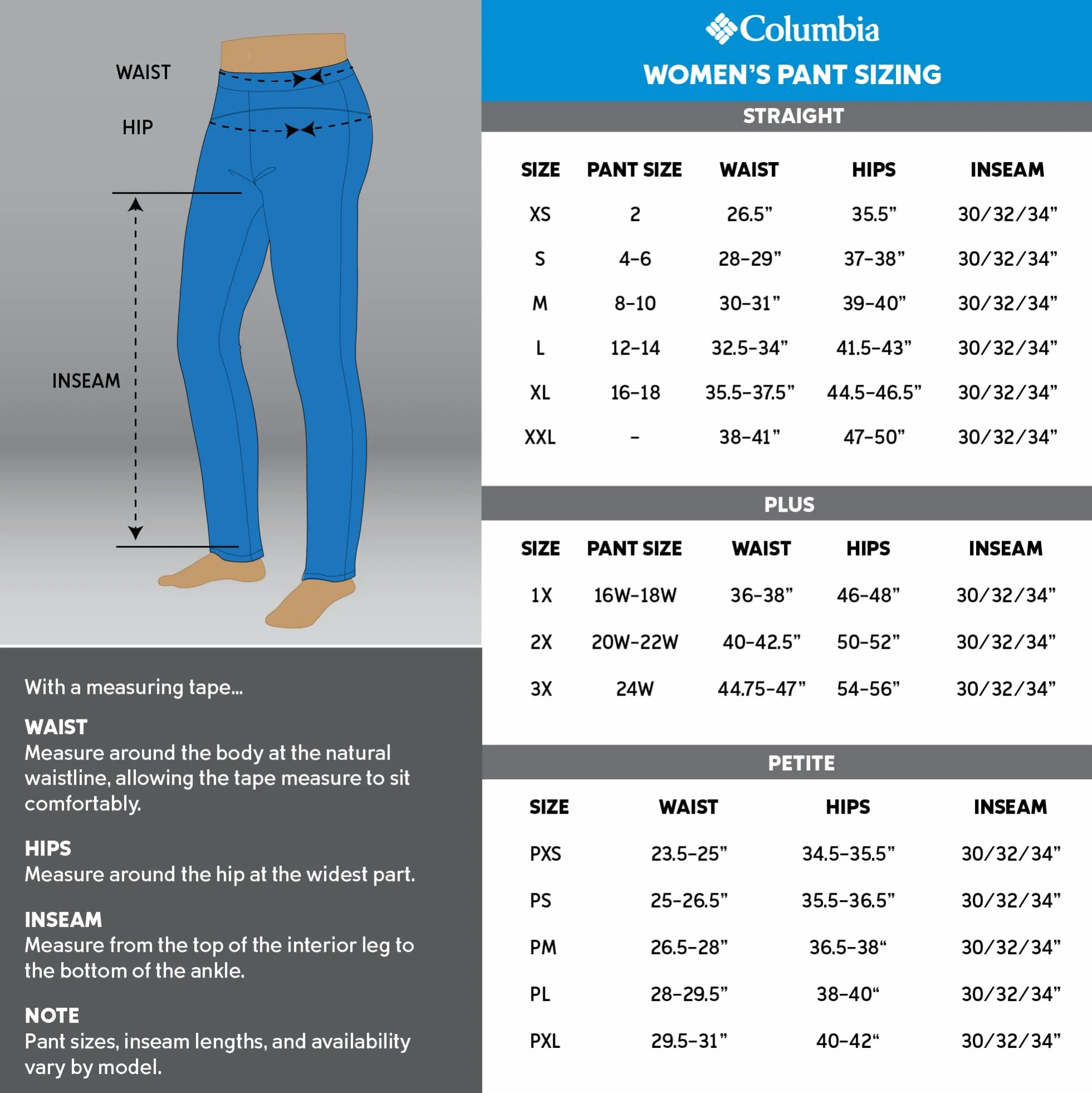 Columbia Damen Bugaboo II Pant Schneehose (1er Pack)