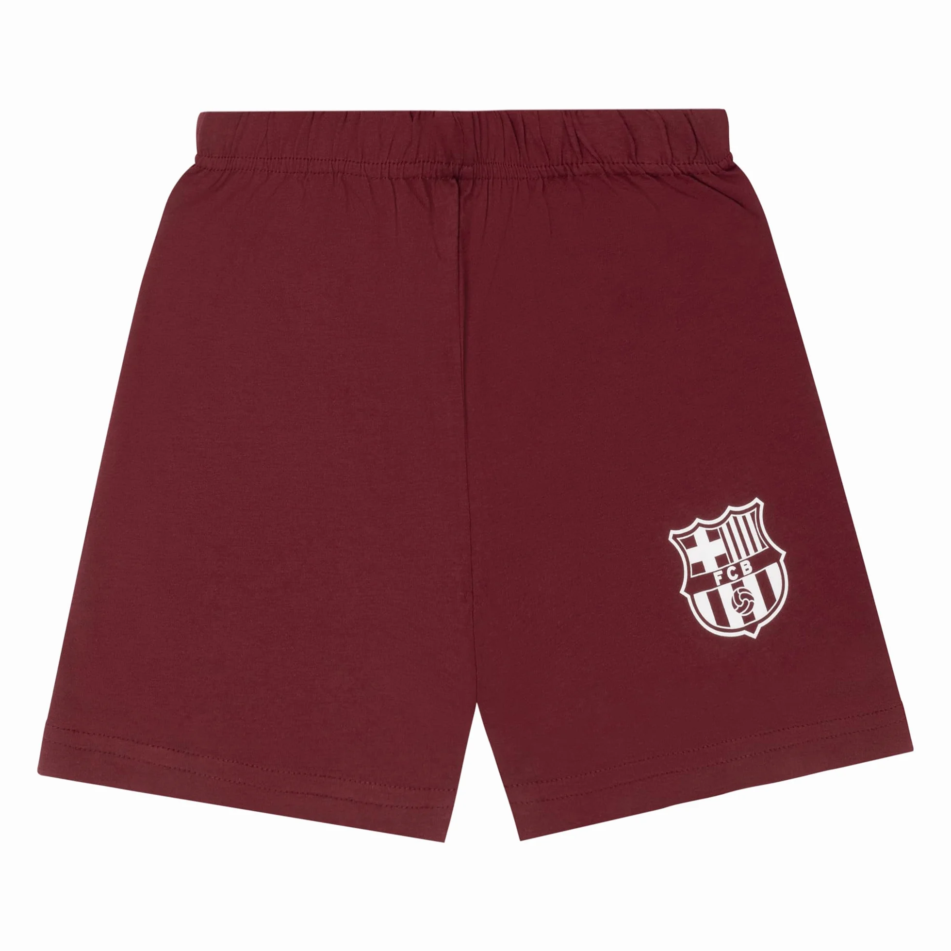 Barcelona FC Pijama de Manga Corta para Niños 7-8 Años 128cm