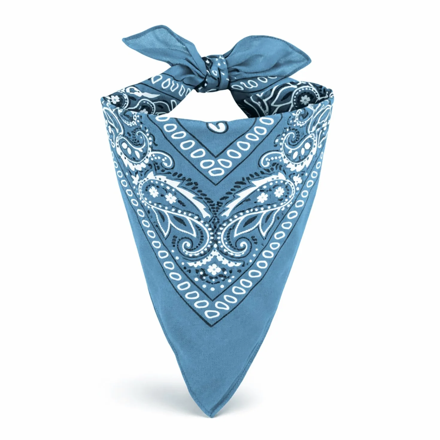 EUROXANTY Bandana de algodón Paisley 53x53 cm Pañuelo para cabeza hombre mujer