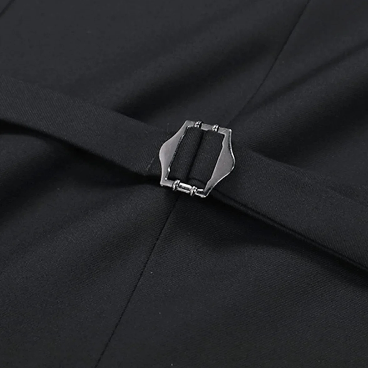 Chaleco de Hombre Western Doble Botonadura Cuello Redondo