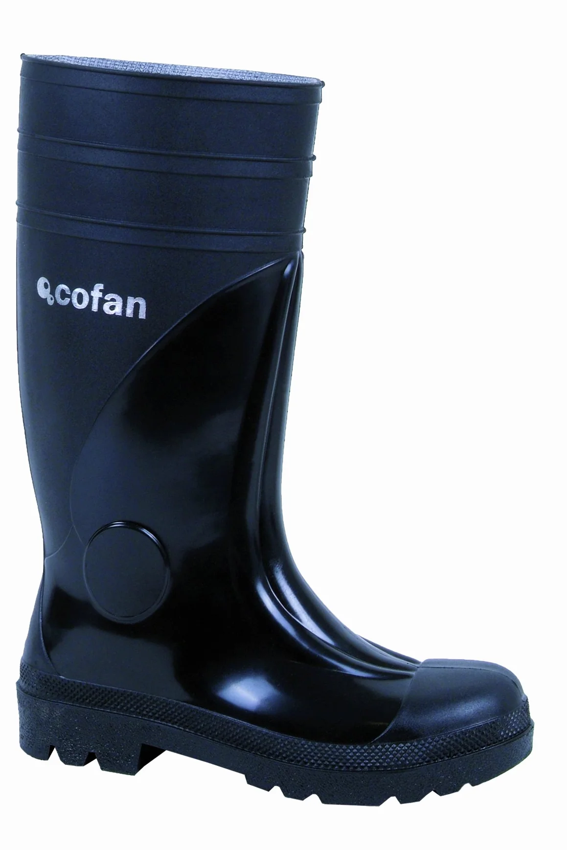 Cofan Bota de Agua | Alta de Seguridad S-5 | Color Negro | Fabricada PVC