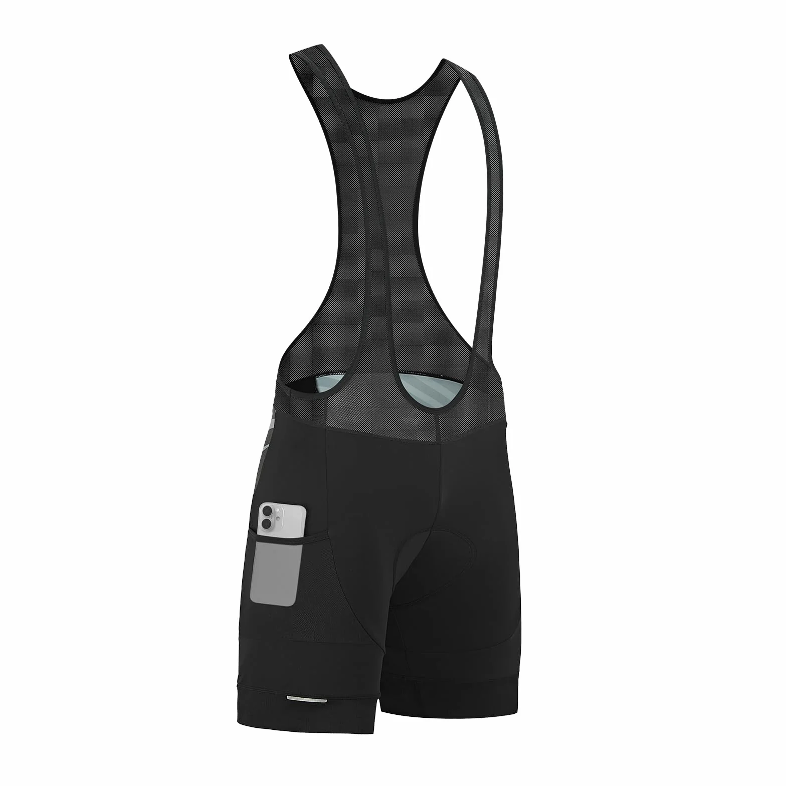 Santic Culotte Ciclismo Hombre Culote MTB Pantalones Cortos Acolchado