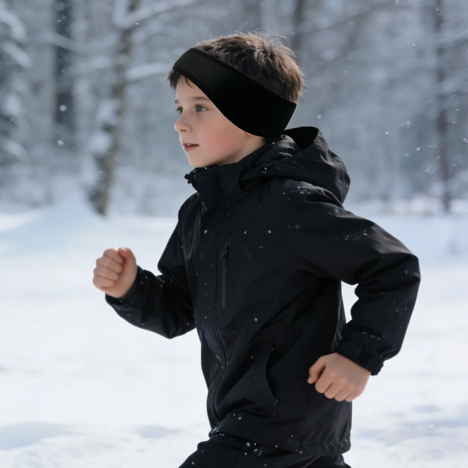 6 orejeras para niños, diademas, calentadores de orejas de invierno para niños y niñas, diademas de invierno para deportes al aire libre, correr, senderismo, ciclismo, tenis, trotar