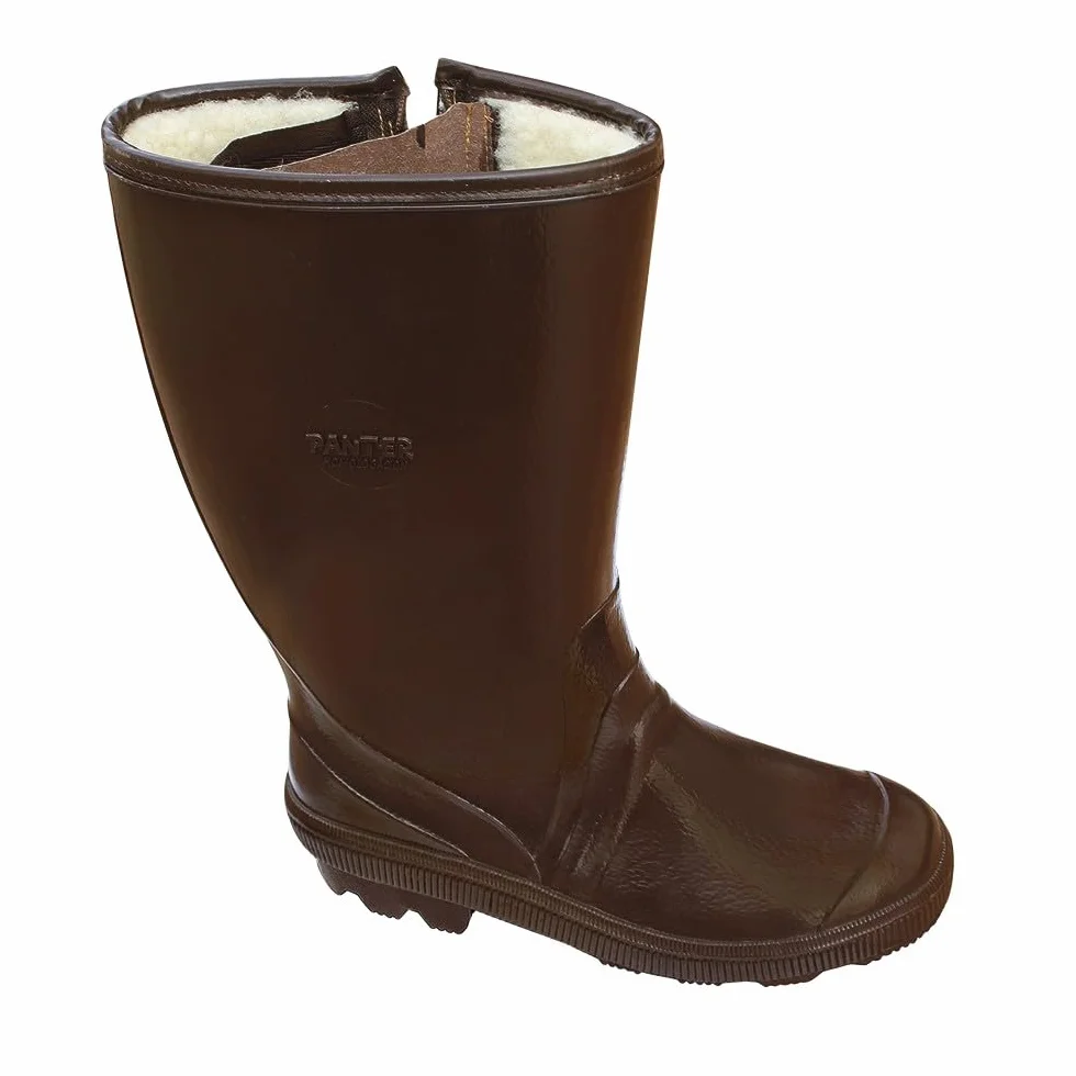 PANTER - Bota Ingenio Marron Con Cremallera