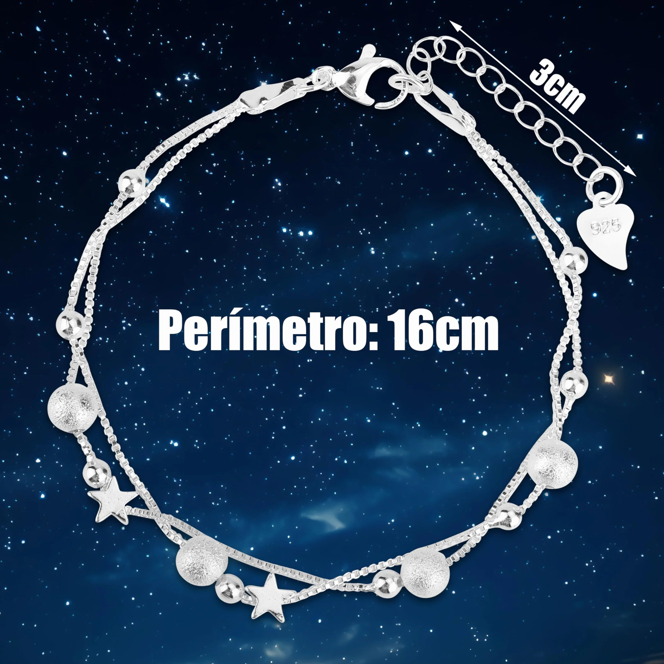 Rebundex Pulsera Plata Regalos Originales para Mujer