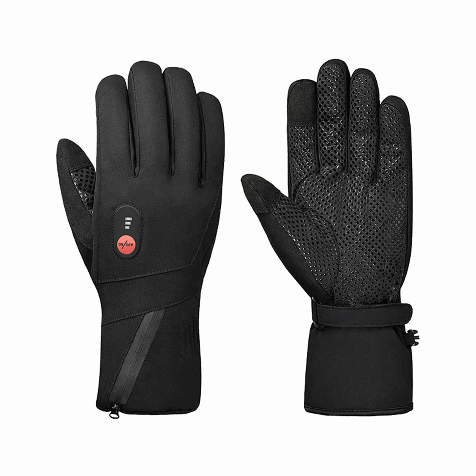 Guantes calefactables con batería eléctrica para Hombres y Mujeres, Guantes Calentadores de Manos alimentados por batería para Interiores y Exteriores para Escalada, Senderismo y Ciclismo