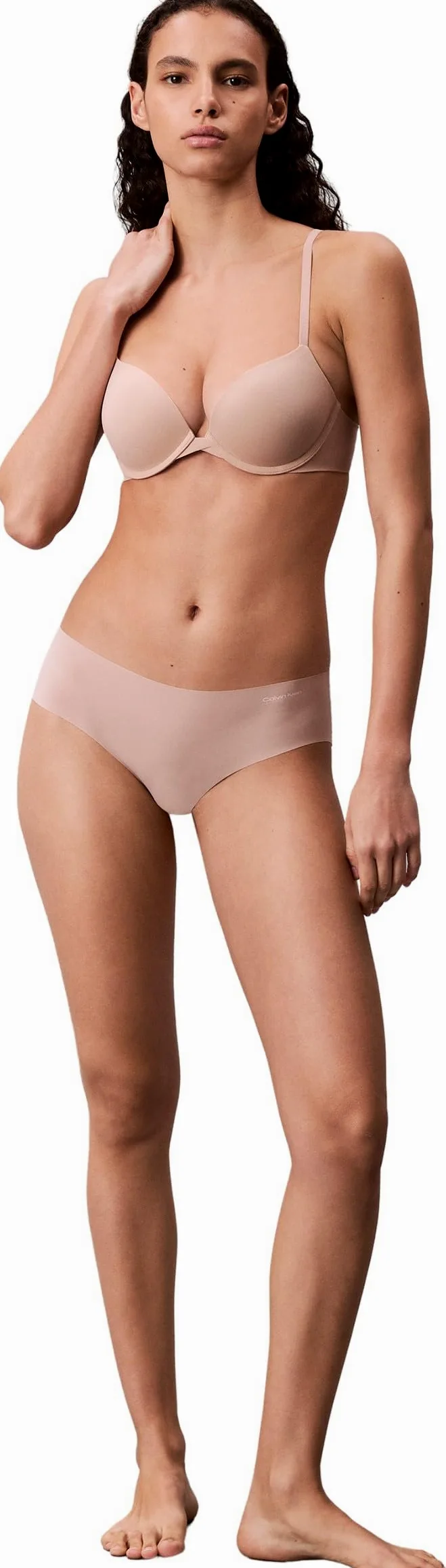 Calvin Klein Braguitas Pack de 5 Mujer Hipster sin Costuras