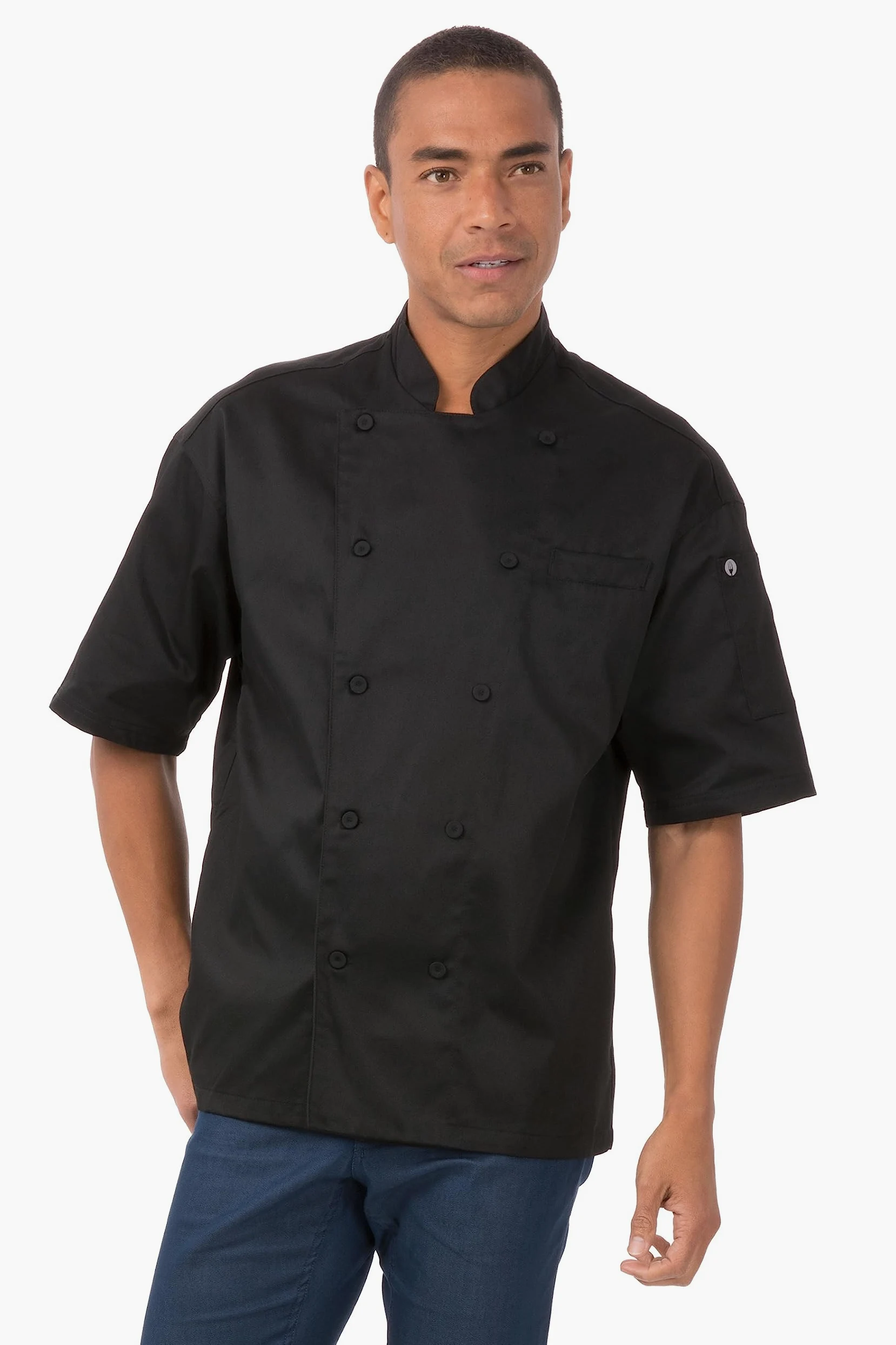 Chef Obras Palermo Ejecutivo Unisex Chaqueta de Cocinero