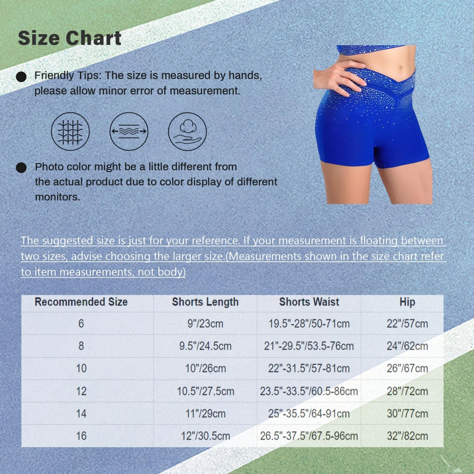 Pantalones cortos para niña con brillantes, pantalones cortos de gimnasia, pantalones cortos de deporte para niños, patinaje artístico, acrobacias, pantalones cortos, cintura elástica