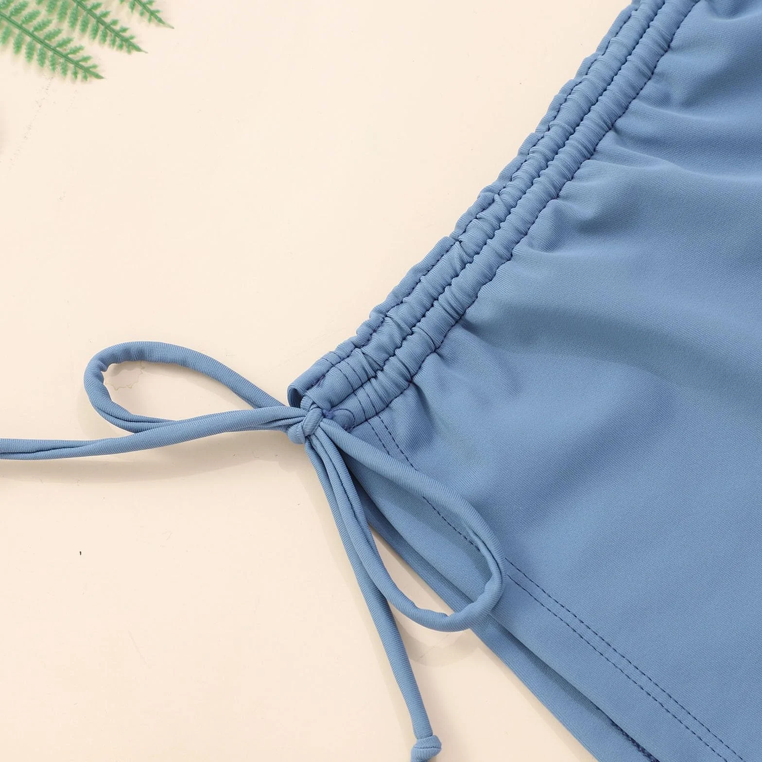 Traje de baño para niña 2 piezas con acolchado top y shorts conjunto 6-13 años