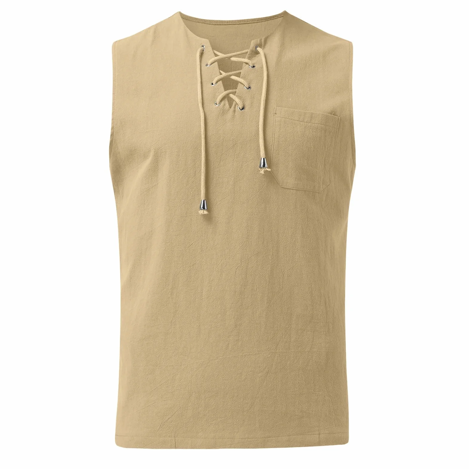 Jersey para hombre de gran tamaño, camiseta de tirantes para verano, cuello redondo, sin mangas, ropa de calle festiva, camiseta ligera transpirable, moda de verano, camiseta interior básica