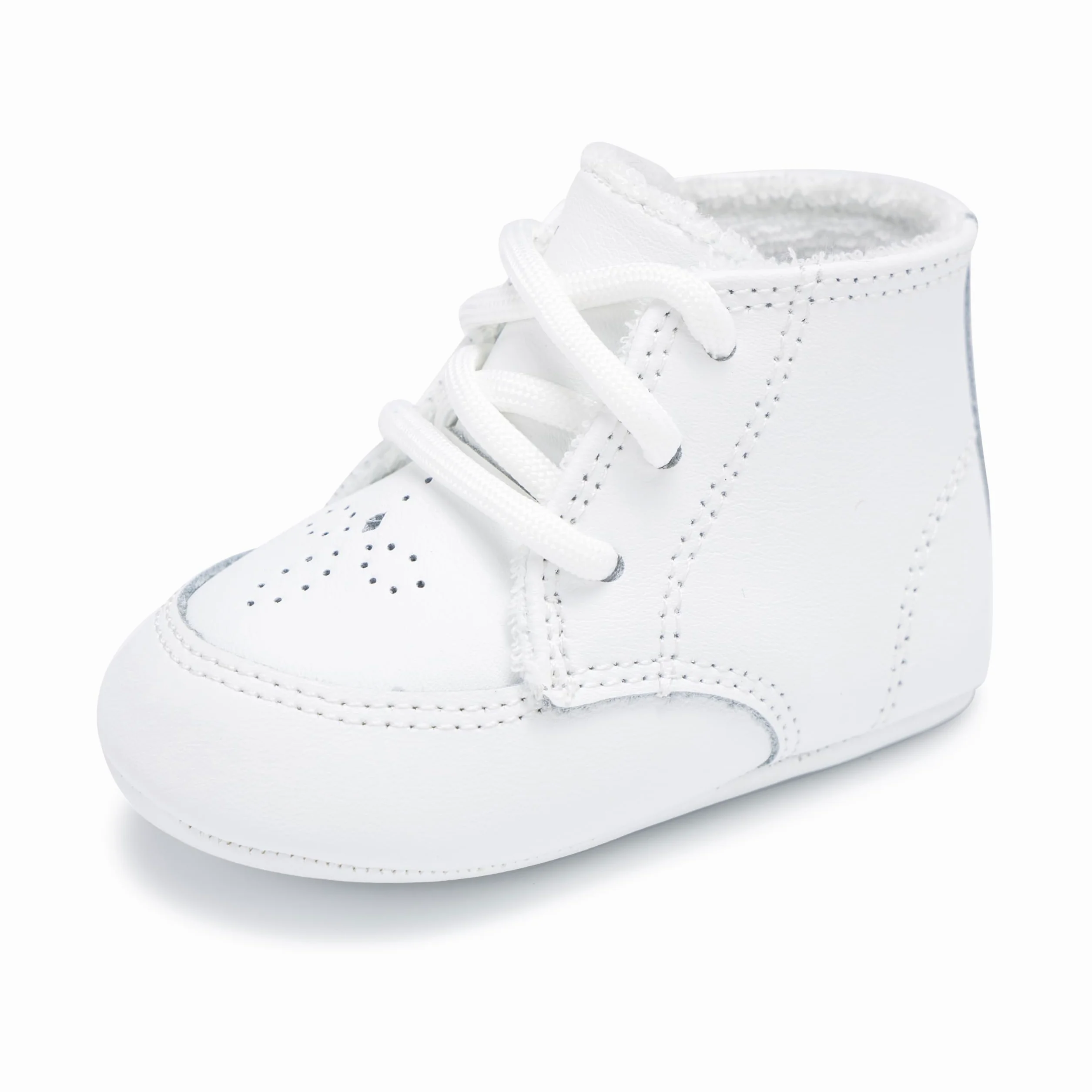 Stride Rite PW Dandy (bebé/bebé), Blanco, 1 Infant