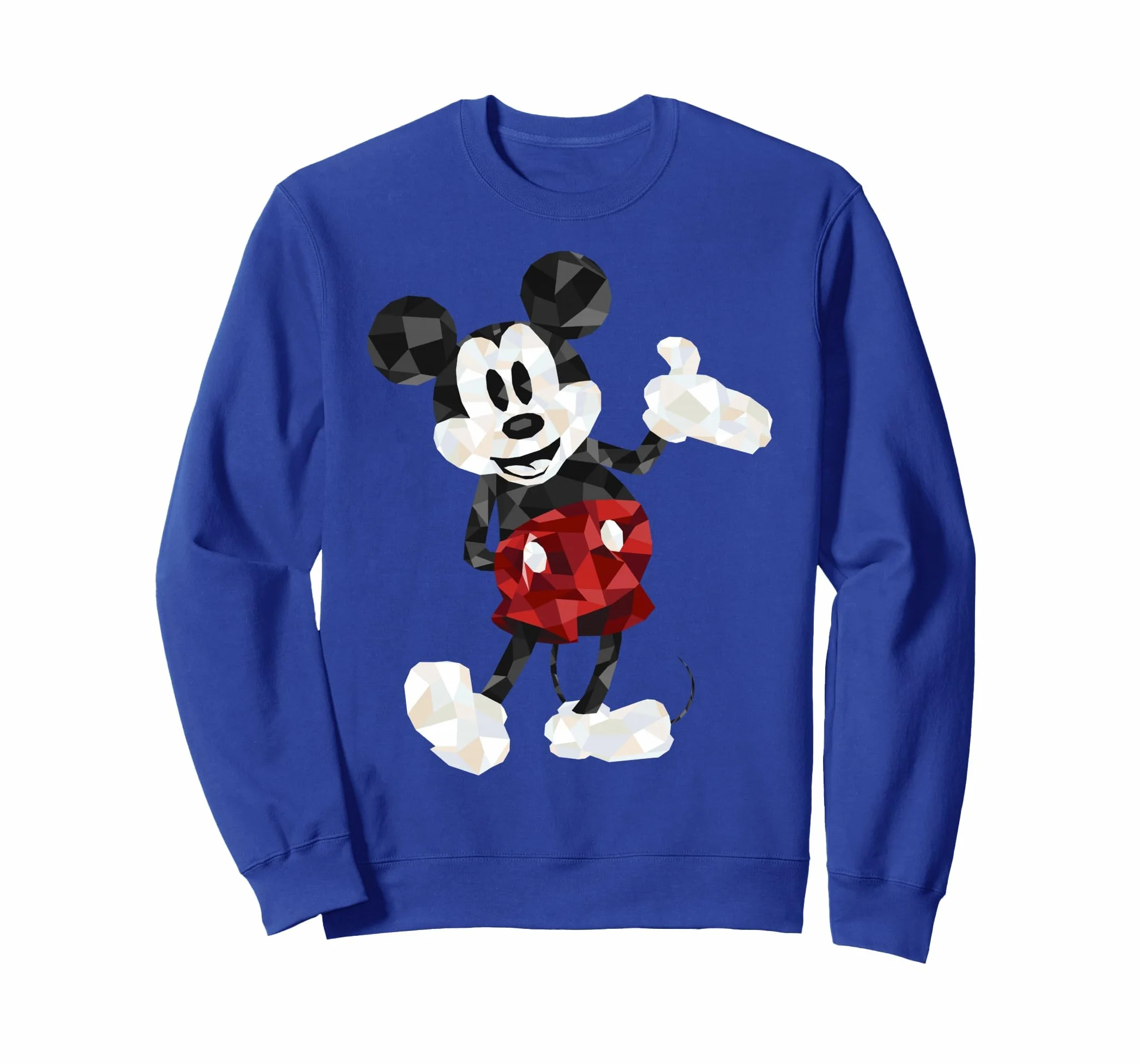 Disney Mickey And Friends Mickey Mouse Polygon Portrait Sudadera