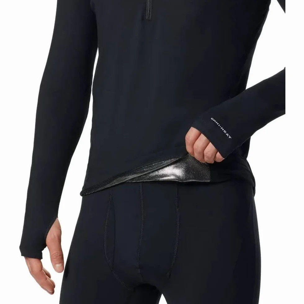 Columbia Midweight Stretch Long Sleeve Half Zip, Ropa Interior Camiseta Térmica para Hombre