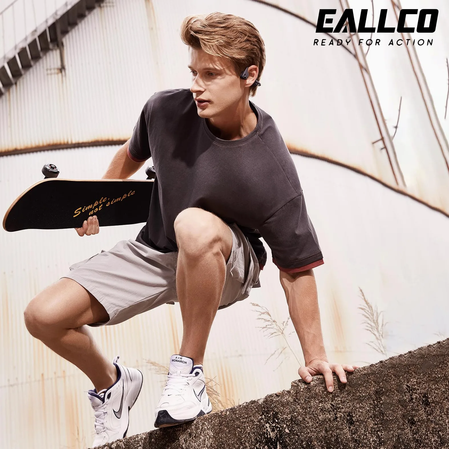 eallco Calcetines tobilleros de algodón para hombre, corte bajo, cortos, transpirables, casuales, 6 pares