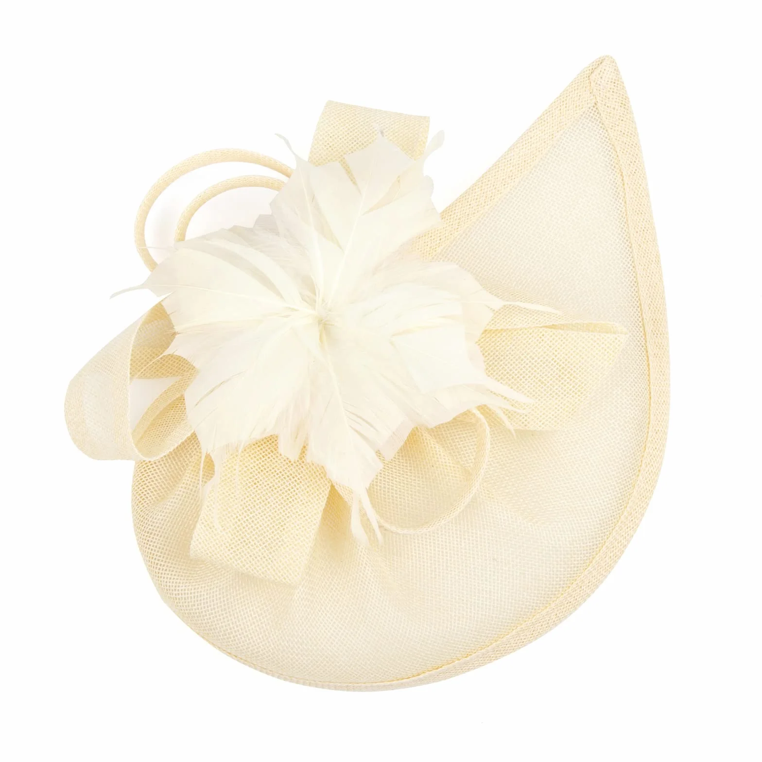DRESHOW Fascinator Hats Tea Party Hat Vintage Pillbox Hat Diadema Cóctel Headwear Para Niñas y Mujeres
