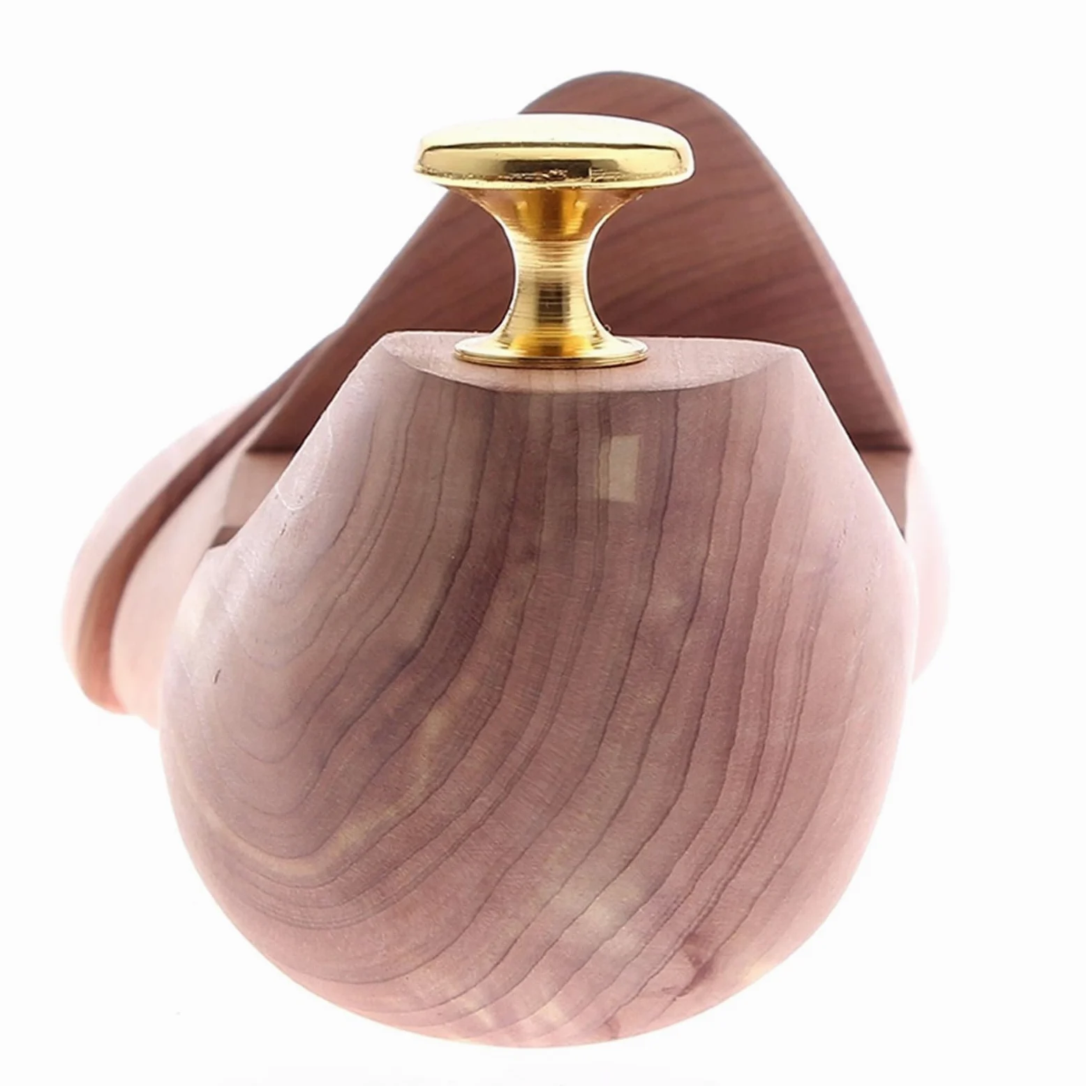 Camilla para Zapatos Tubo Twin Tube Red Cedar Wood Shoe Shape Shaper Men & Shoe Tree (Color : Pink, Size : EU 43 44)
