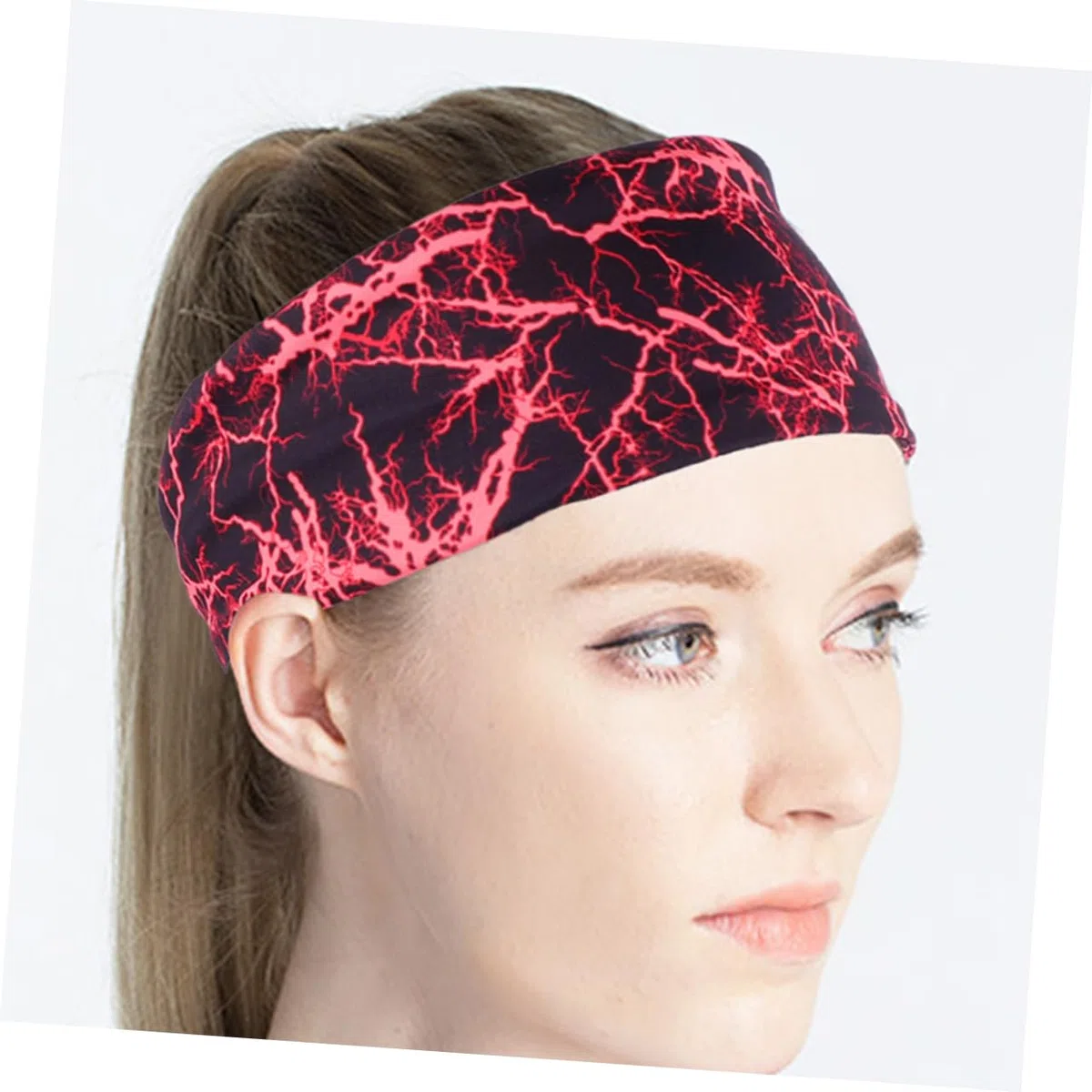 INOOMP 10piezas Bandas De Sudor Multifuncionales Deporte Bandas De Cabello Transpirables Absorbentes y para Ejercicio y Actividades