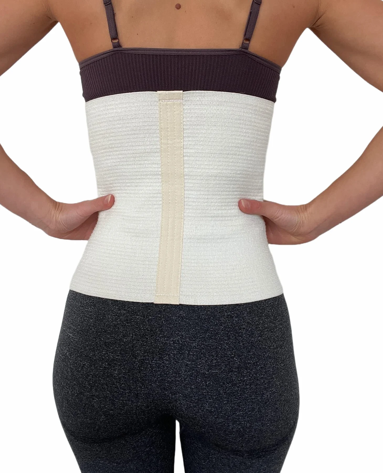 proslim T-active Merino Angora Wool Kidney Back Hip Waist Warmer for Men and Women, 87% Natural Materials, Creamy White, Perfect for Sports, Working or Walking