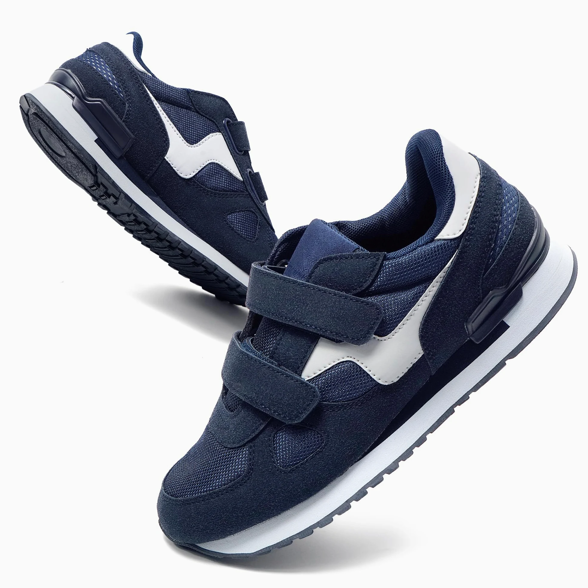 JOMIX Zapatillas Mujer Casual Zapatillas Deportivas Mujer Running Tenis Sneakers Mujer con Banda Ajustable Correr Carretera Caminar Gimnasia Fitness
