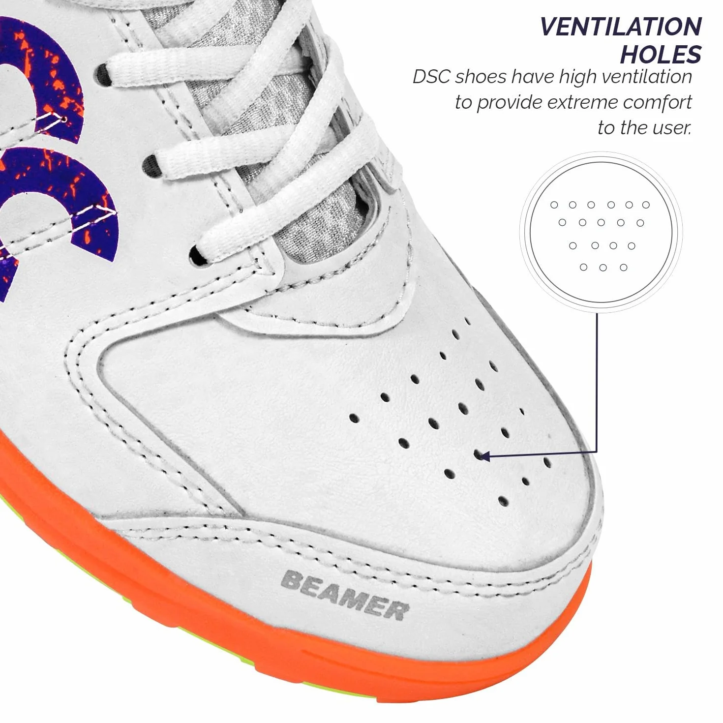 DSC Beamer Cricket Shoe Hombre