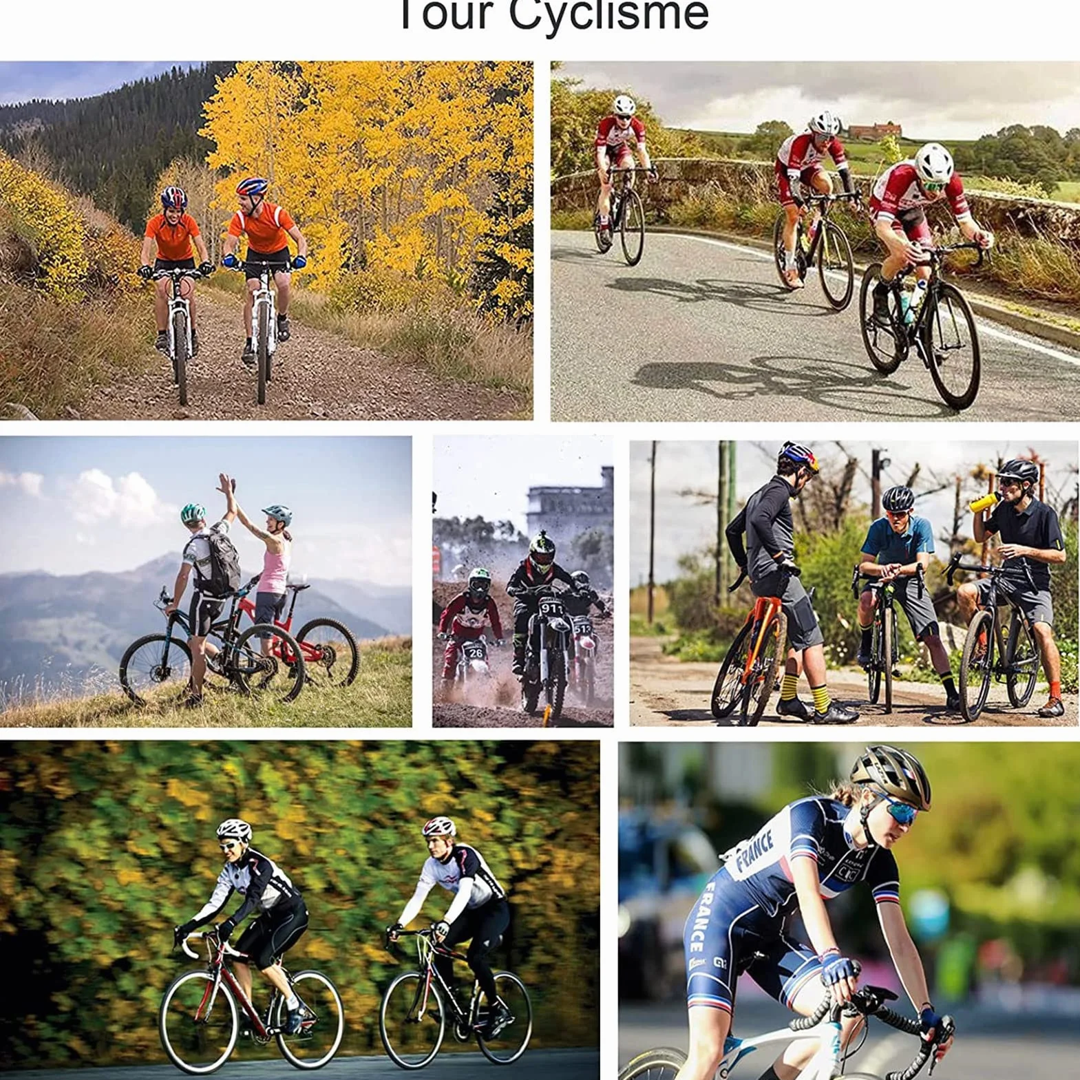 Ciclismo Maillot Hombres Jersey, Maillot de Ciclismo Transpirable con Tira Reflectante y Culotte con Tirantes de Ciclismo Acolchado de Gel para El Verano