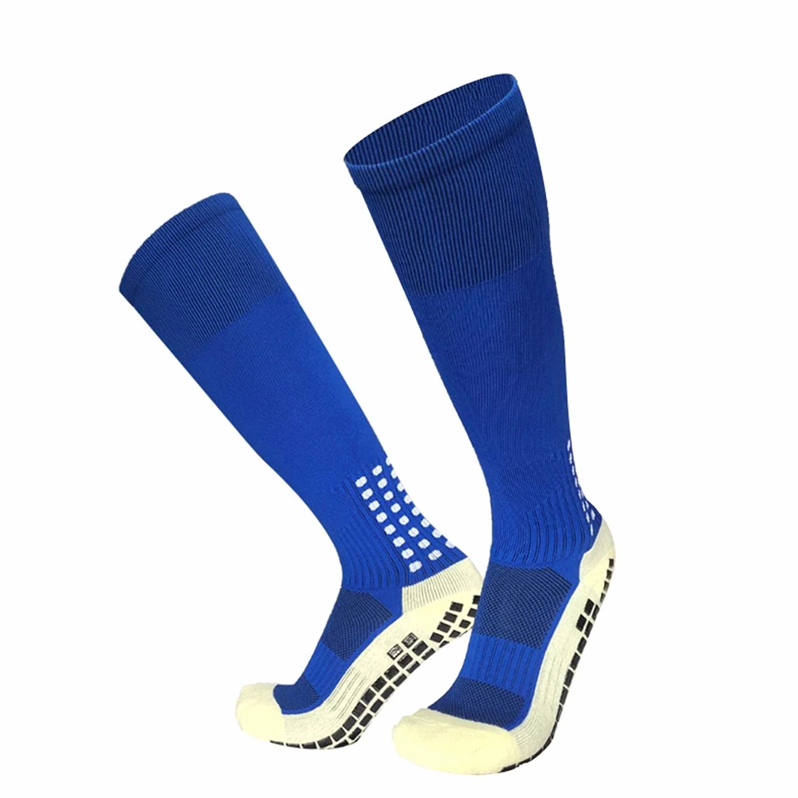 Calcetines de fútbol Antideslizante Hombres Bloque de Caucho Toalla de Toalla Bajo Largo Fútbol Calcetines Hombres Mujeres Calcetines de Rugby Socks Deportes