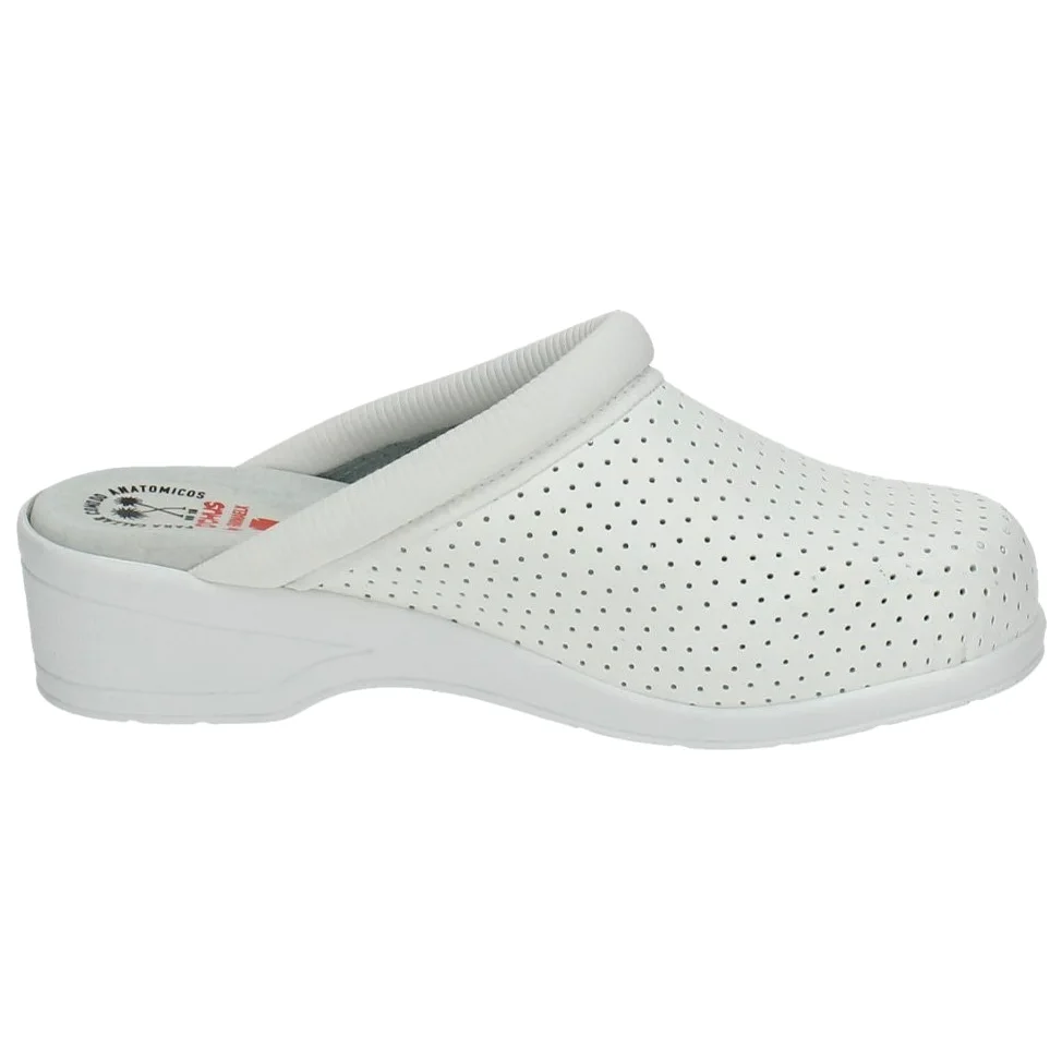 MADE IN SPAIN 810 Zuecos DE Piel Mujer Calzado Trabajo