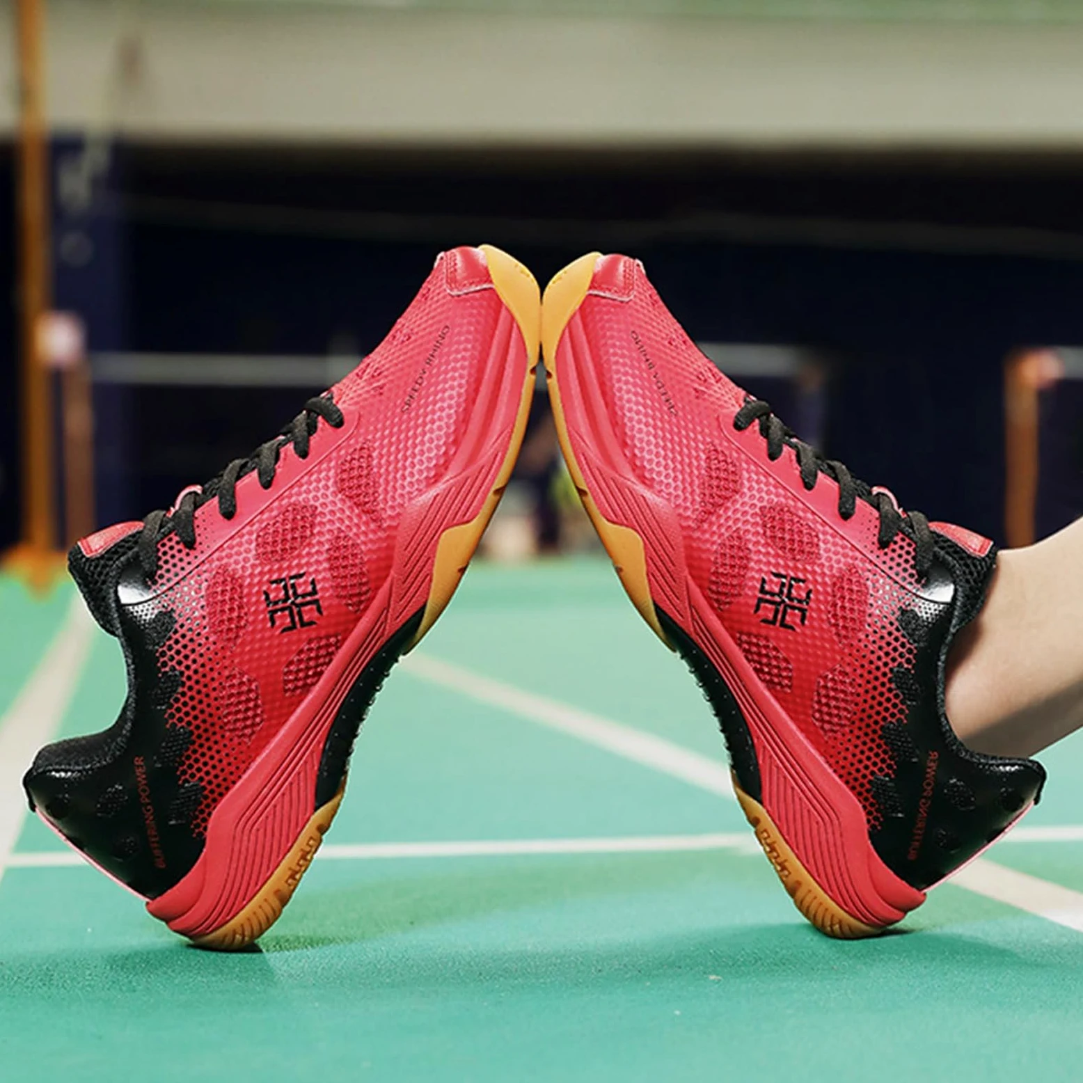 Zapatillas de bádminton para Hombre, Zapatillas Tenis Pickleball, Ligeras Entrenamiento en cancha Cubierta, Deportivas para ráquetbol y Squash