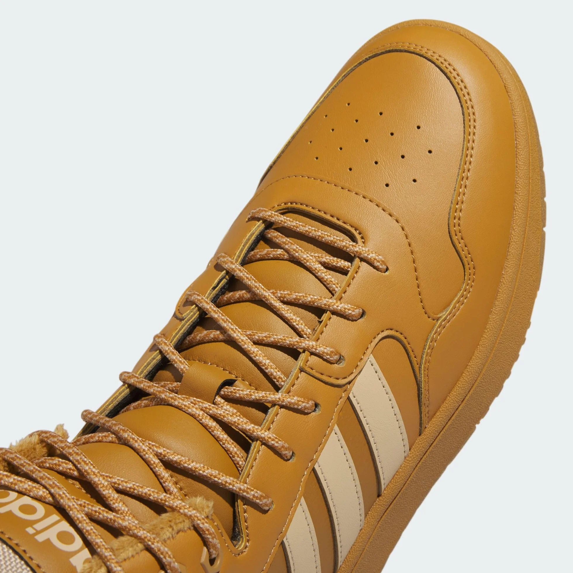 Adidas Men's Hoops 3.0 Mid Basketball Shoes Winterized Fur Lining