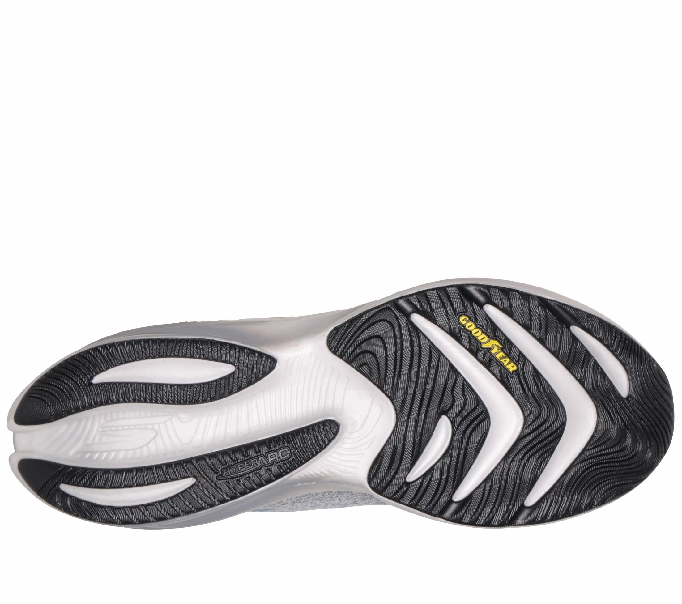 Skechers Aero Spark Slip Ins - Tenis de Correr para Hombre, Gris Textil con Ribete de carbón, 40 EU