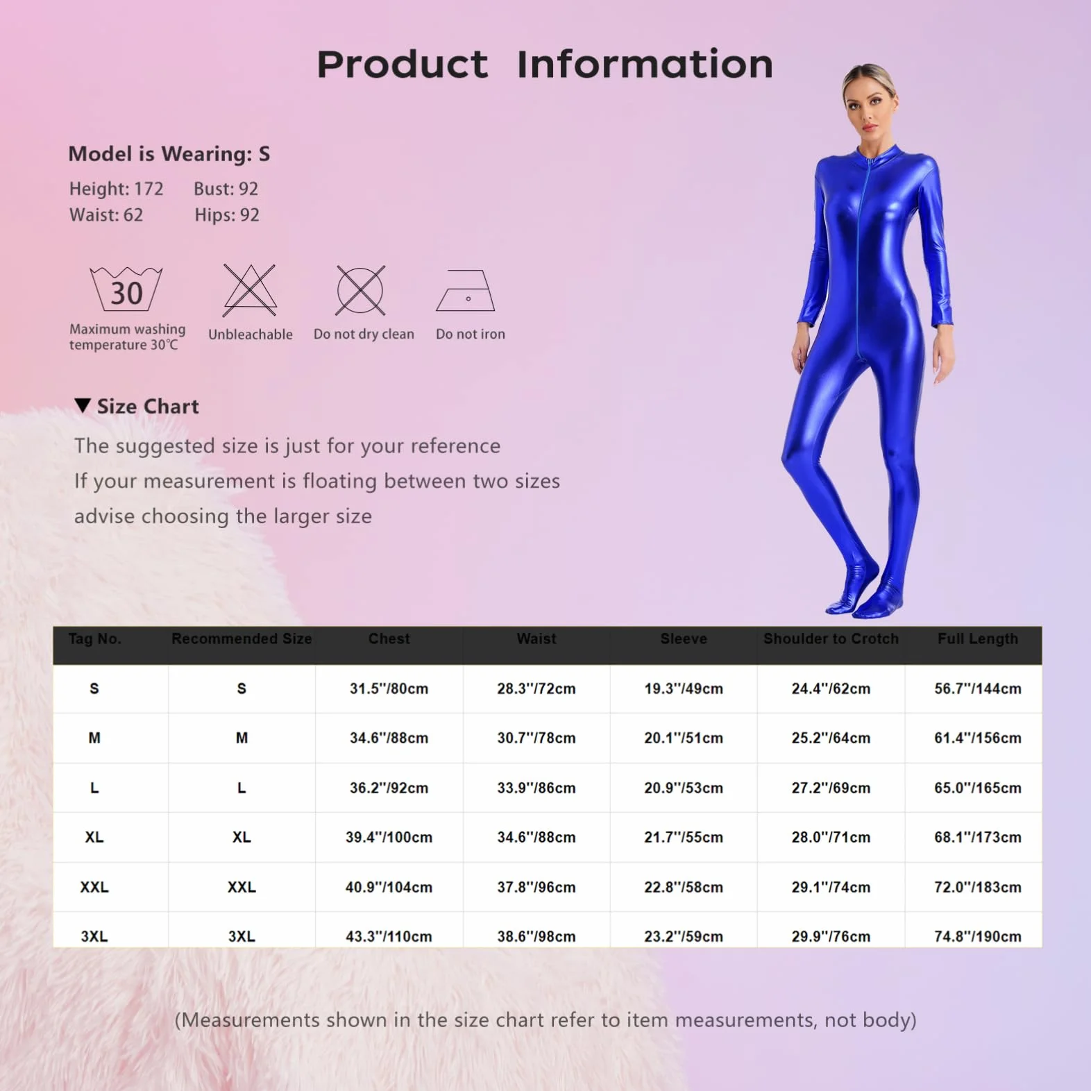 Alvivi Body Ajustado Manga Larga Monos de Gimnasia Ritmica Leotardo de Patinaje Artistica Maillot de Danza Ballet Jumpsuit
