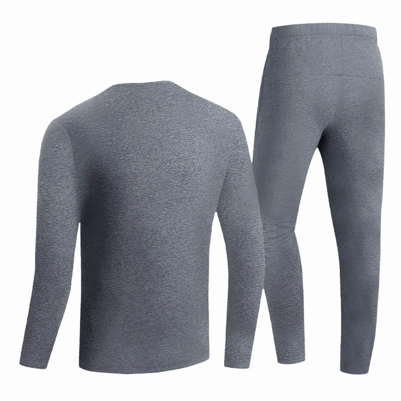 NUSGEAR 2022 Conjunto de Ropa Interior Térmica Calefactables para Hombre Mujer Ropa Térmica Eléctrico Ciclismo Esquí Set de Ropa con 3 Configuraciones de Calor Lavable Camiseta y Pantalón