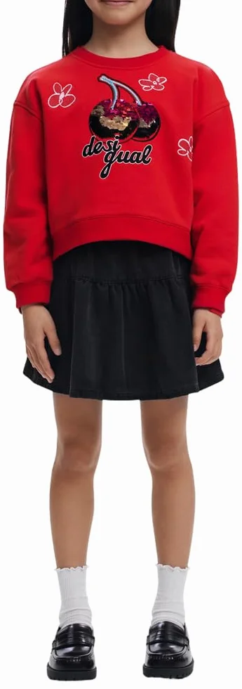 Desigual Sweatshirt Cherries Niñas