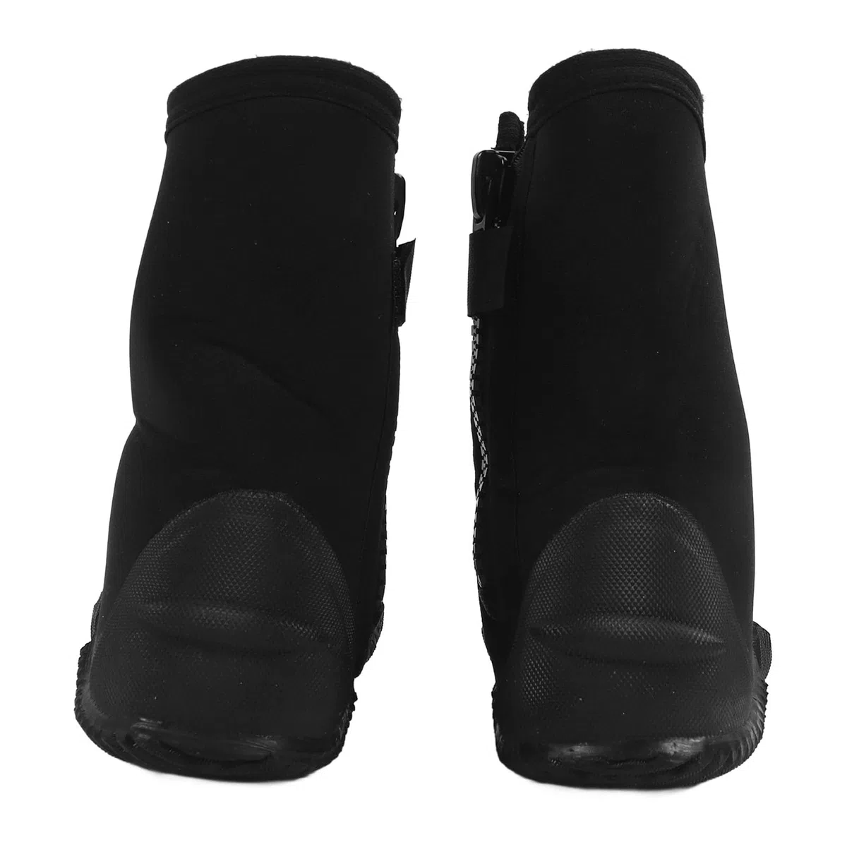 Botas de Buceo, Botines de Playa con Cierre de Bucle Superior de 5 Mm de Fáciles de Quitar para Deportes Acuáticos (Talla 12)
