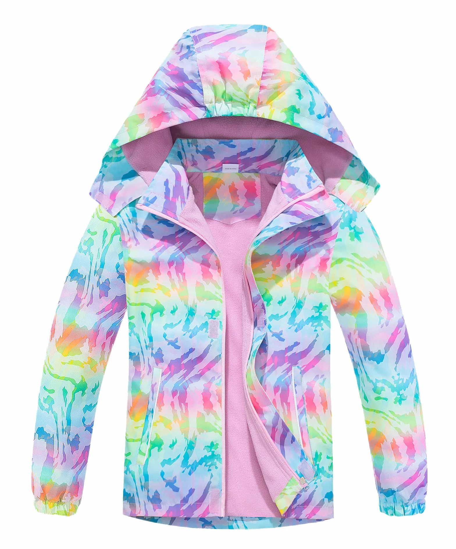 CAMLAKEE Chaqueta Impermeable Niños Abrigo Chubasquero Cazadora Niñas