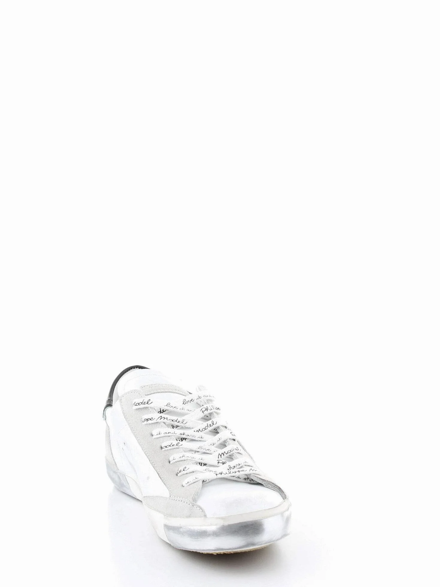 Philippe Model Hombre Prsx Zapatillas Blanc - Argent