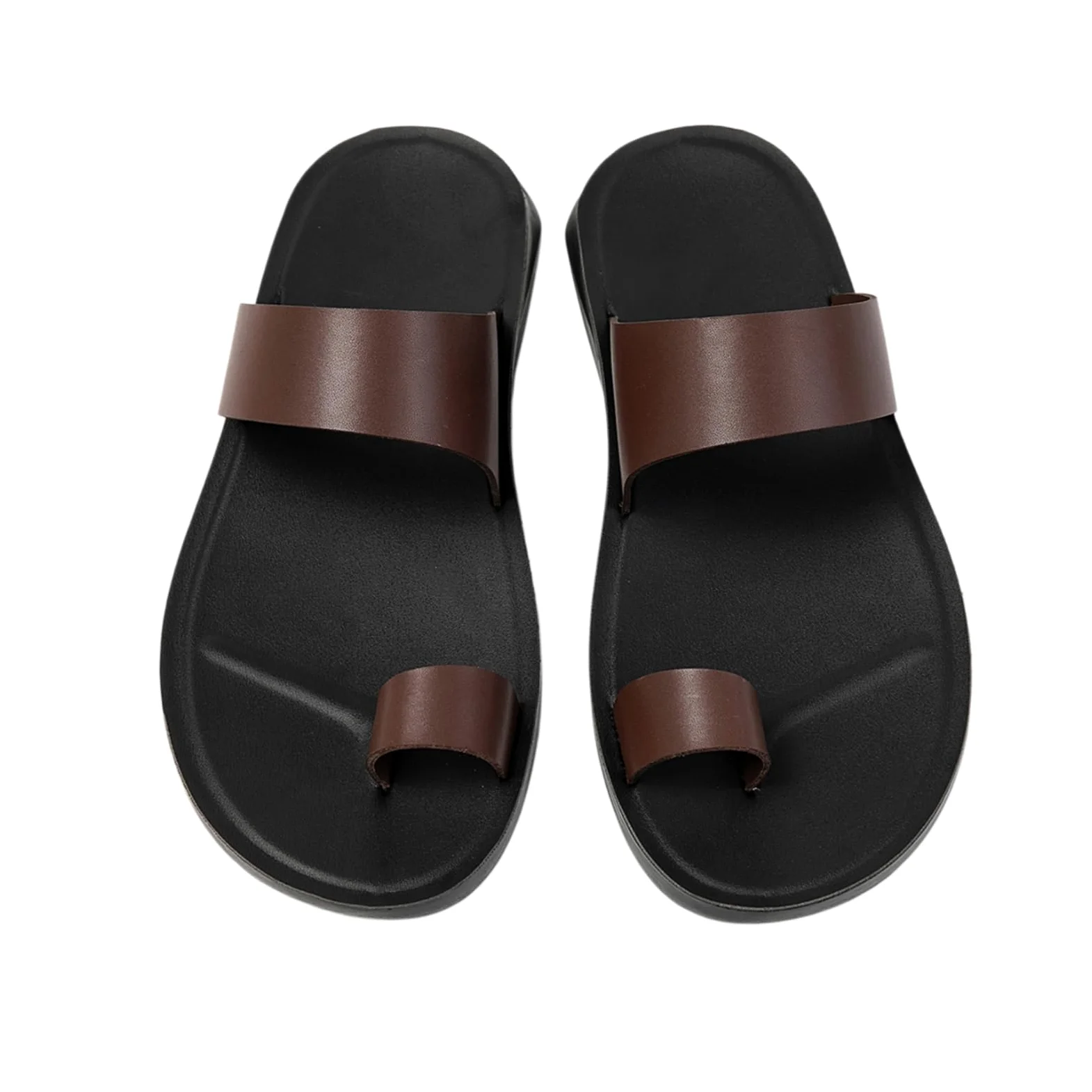 Zapatillas de casa Verano Los Hombres, Sandalias Playa Casuales, Deslizamiento Cómodo En Diapositivas Para Paseos Ocio, Viajes Y Uso Al Aire Libre