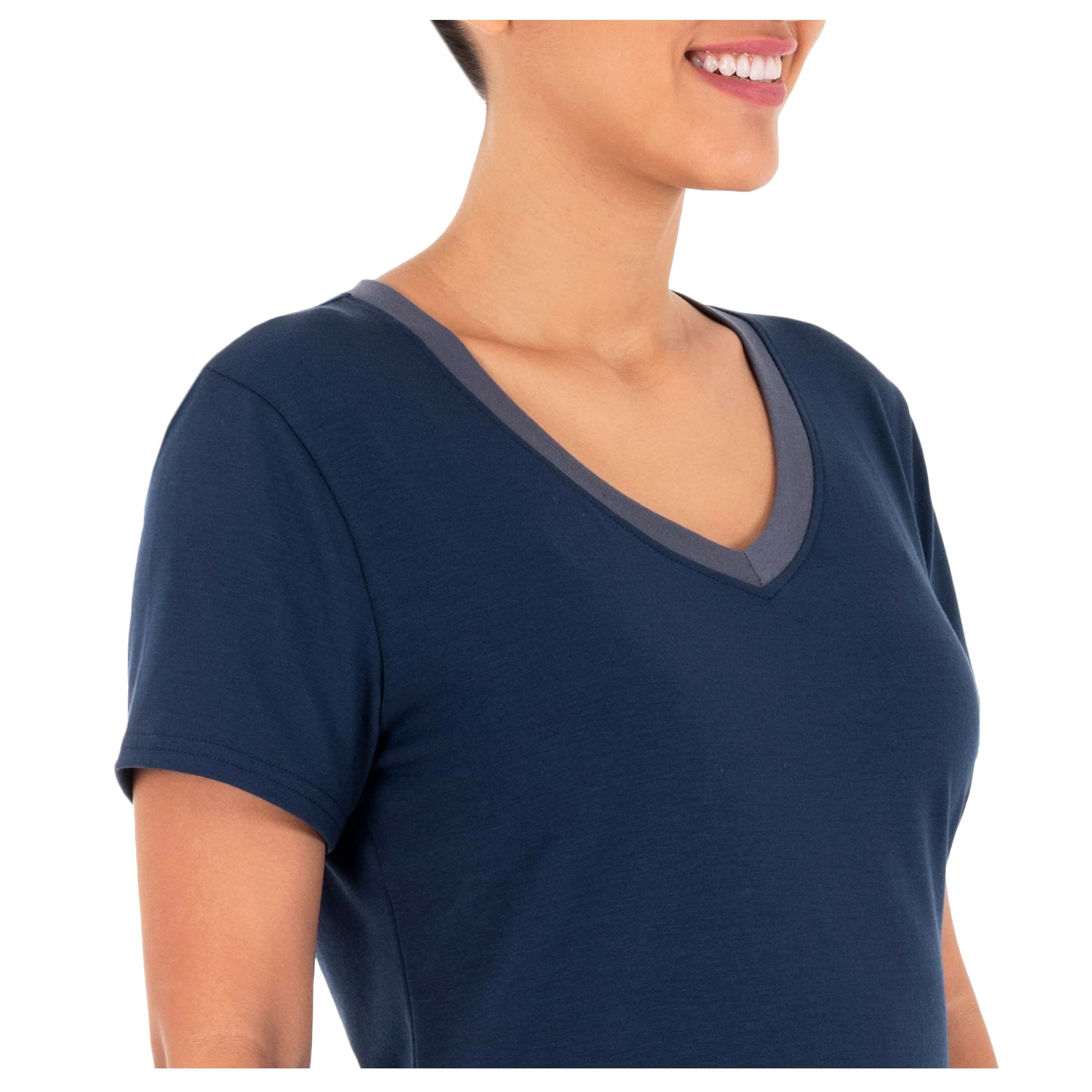 Fruit of the Loom Short Sleeve tee and Short 2 Piece Sleep Set Juego de Pijama Mujer