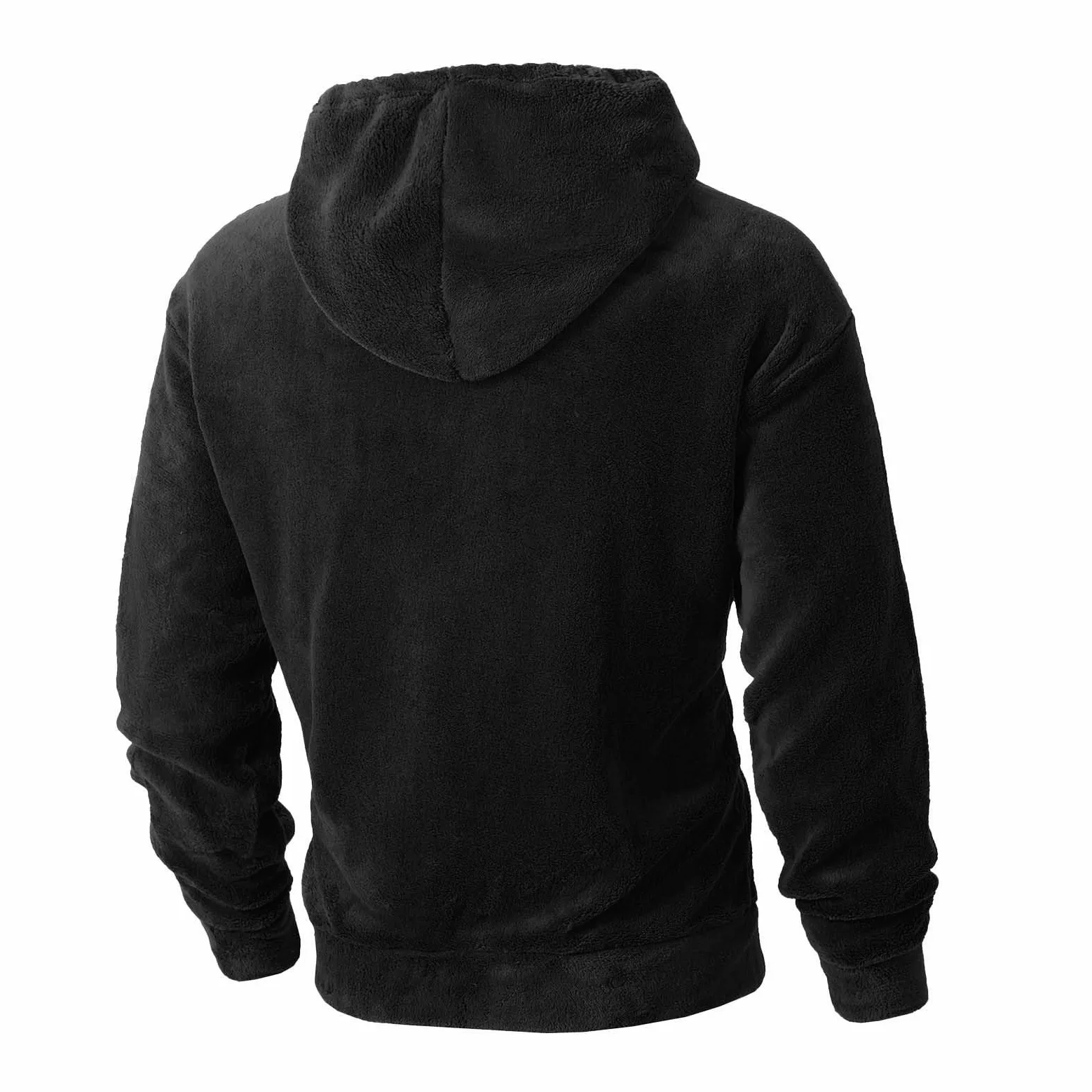 Pijama para hombre, pijama de invierno para Navidad, forro polar, pijama con capucha, de invierno, manga larga, mullido, suelto, de franela