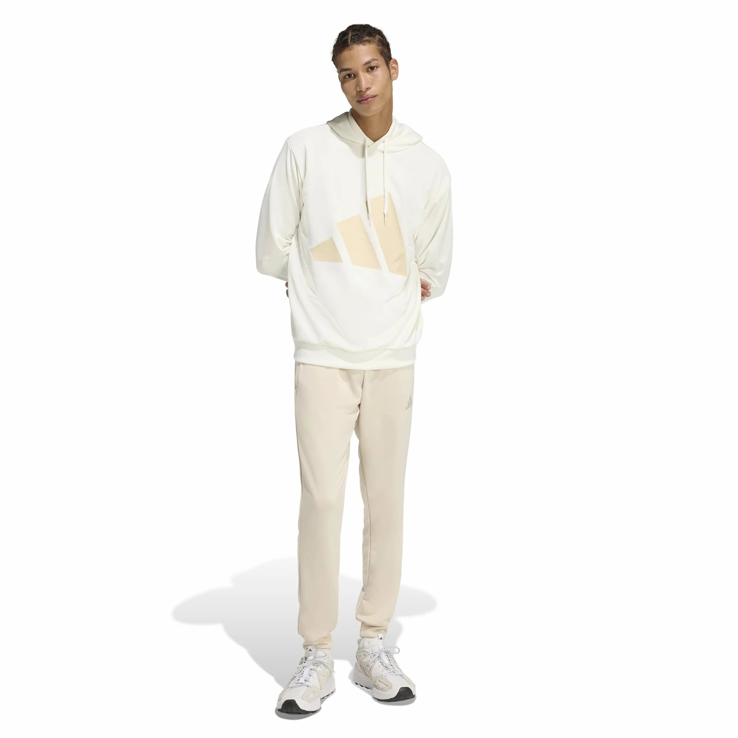 adidas Big Logo French Terry Hooded Chándal Hombre