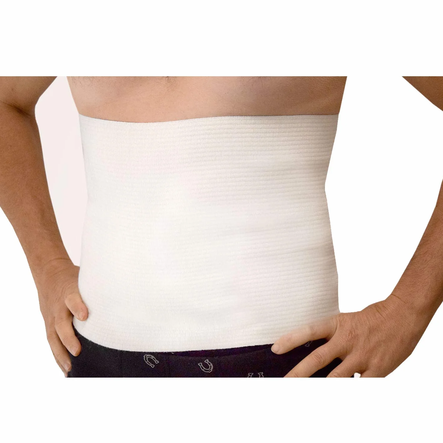 BODYPERFECT Faja Lana Lumbar Algodón y Lana ortopedica Trabajo Lumbar Cinturón térmico (XX-Large)