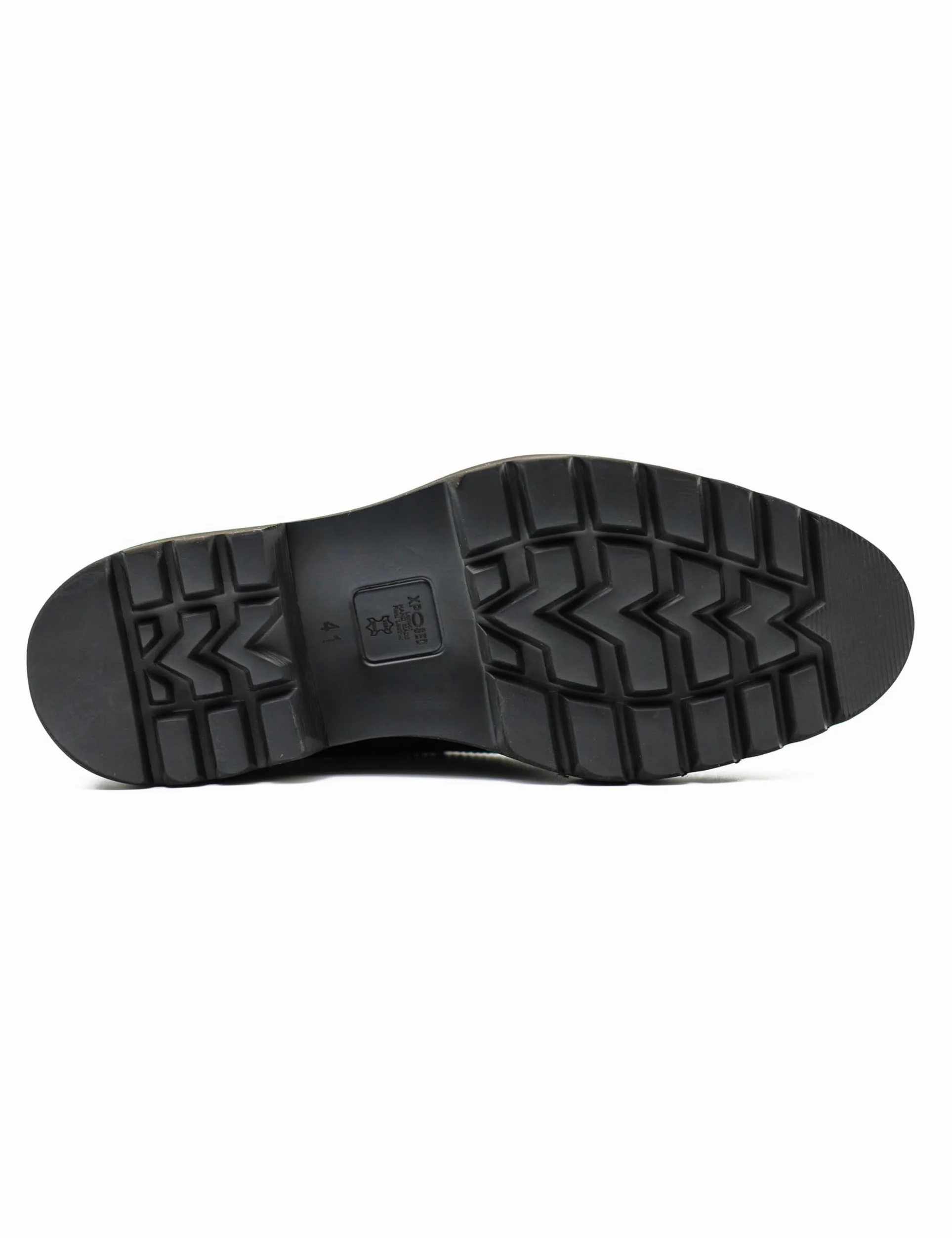 Mocasines de Cuero Genuino Brillante con borlas Estilo Retro Hechos a Mano con Suela de Goma y Suela Dentada para Hombre