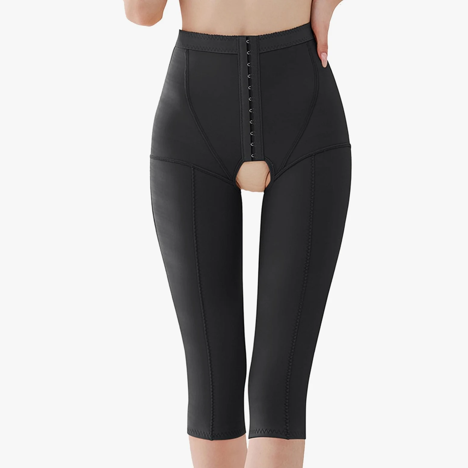 Pantalones Moldeadores De Alta Compresión Pantalones Moldeadores Liposucción 7/8 Control Y Moldeado del Abdomen